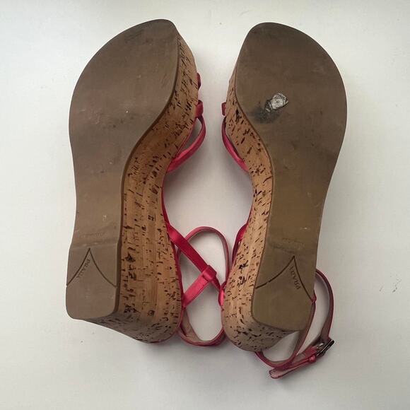 Vintage prada pink satin wedges - Picture 7 of 7